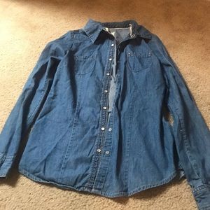 Soft Jean styled shirt